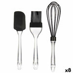 Küchenutensilien-Set Kinvara KT11-5521D KT11-5521D Silikon Kunststoff 14,5 x 29 x 5 cm 15,5 x 34 x 6 cm Backen (8 Stück)