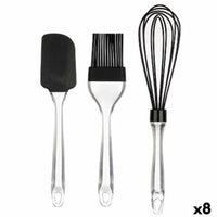 Küchenutensilien-Set Kinvara KT11-5521D KT11-5521D Silikon Kunststoff 14,5 x 29 x 5 cm 15,5 x 34 x 6 cm Backen (8 Stück)