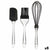 Küchenutensilien-Set Kinvara KT11-5521D KT11-5521D Silikon Kunststoff 14,5 x 29 x 5 cm 15,5 x 34 x 6 cm Backen (8 Stück)