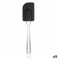Küchenspatel Kinvara Schwarz Durchsichtig Silikon Kunststoff 5 x 23,5 x 2 cm 5 x 24 x 2 cm (12 Stück)