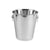 Eiskübel Kinvara Silberfarben Edelstahl 7,9 L 27 x 27 x 25,5 cm 25,5 x 27 x 25,5 cm (6 Stück)