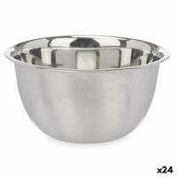 Rührschüssel Kinvara Silberfarben Silber Edelstahl Stahl 3,6 L 24 x 12,5 x 24 cm (24 Stück)