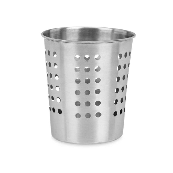 Besteckkorb Kinvara Silberfarben Stahl 12,5 x 14,5 x 12,5 cm (24 Stück)
