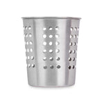 Besteckkorb Kinvara Silberfarben Stahl 12,5 x 14,5 x 12,5 cm (24 Stück)