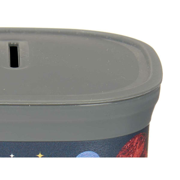 Sparbüchse Pincello Kunststoff Astronaut 9 x 10,2 x 9 cm Bunt (48 Stück)