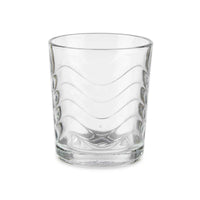 Gläserset Wellen Durchsichtig Glas 265 ml (8 Stück)