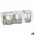 Gläserset Vivalto 79065 Durchsichtig Glas Wellen 265 ml (8 Stück)