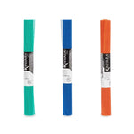 Anti-Rutsch-Matte Kinvara grün Lila Orange Gummi 45 x 0,1 x 100 cm 4,5 x 45 x 4,5 cm (12 Stück)