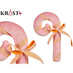 Weihnachtsschmuck Krist+ Rosa Stock 15 x 27 x 4 cm (12 Stück)