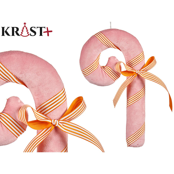 Weihnachtsschmuck Krist+ Rosa Stock 15 x 27 x 4 cm (12 Stück)