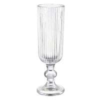 Champagnerglas Streifen Durchsichtig Glas 160 ml (6 Stück)