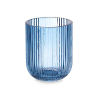 Trinkglas Vivalto OCT-K80005SC OCT-K80005SC Blau Kristall Streifen 270 ml (6 Stück)