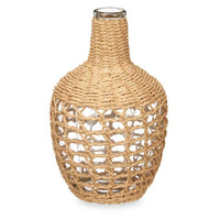 Dekorative Karaffe Braun Kristall 17 x 31 x 17 cm (4 Stück)