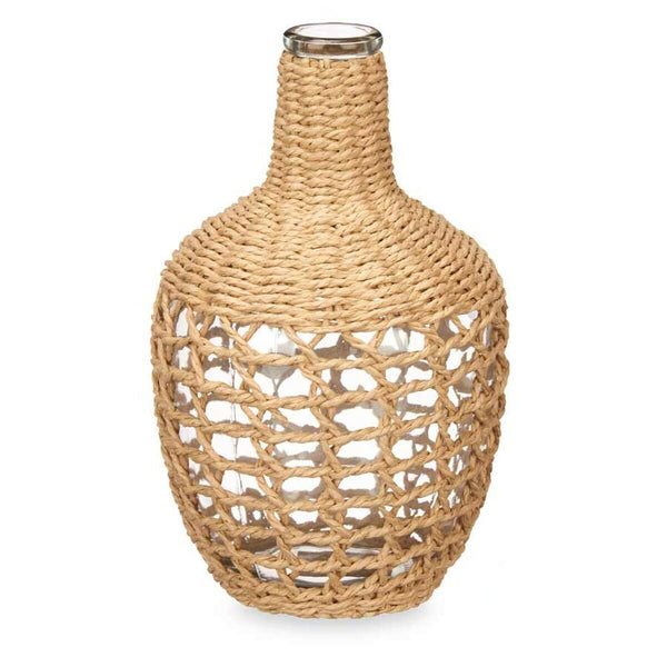 Dekorative Karaffe Braun Kristall 17 x 31 x 17 cm (4 Stück)