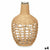 Dekorative Karaffe Braun Kristall 17 x 31 x 17 cm (4 Stück)