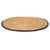 Untersetzer Kinvara Schwarz Baumwolle Seetang 35 x 0,6 x 35 cm (24 Stück)