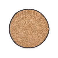 Untersetzer Kinvara Schwarz Baumwolle Seetang 35 x 0,6 x 35 cm (24 Stück)