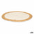 Untersetzer Kinvara Weiß Braun Baumwolle Seetang 35 x 0,6 x 35 cm (24 Stück)