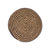Untersetzer Kinvara Schwarz Baumwolle Seetang 35 x 0,6 x 35 cm (24 Stück)