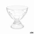 Eiscreme- und Milchshakes-Becher 280 ml Durchsichtig Glas (24 Stück)