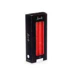Kerzen-Set Acorde Rot 2 x 2 x 20 cm 8,5 x 21 x 4,5 cm (12 Stück)