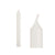 Kerzen-Set Acorde Weiß 2 x 2 x 15 cm 6 x 15 x 4 cm (12 Stück)