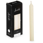 Kerzen-Set Acorde Creme 2 x 2 x 15 cm 6 x 15 x 4 cm (12 Stück)
