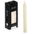 Kerzen-Set Acorde Creme 2 x 2 x 15 cm 6 x 15 x 4 cm (12 Stück)