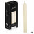 Kerzen-Set Acorde Creme 2 x 2 x 15 cm 6 x 15 x 4 cm (12 Stück)