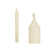 Kerzen-Set Acorde Creme 2 x 2 x 15 cm 6 x 15 x 4 cm (12 Stück)