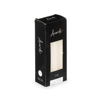 Kerzen-Set Acorde Creme 2 x 2 x 15 cm 6 x 15 x 4 cm (12 Stück)