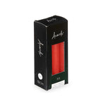 Kerzen-Set Acorde Rot 2 x 2 x 15 cm 6 x 15 x 4 cm (12 Stück)