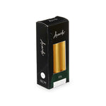 Kerzen-Set Acorde Gold 2 x 2 x 15 cm 6 x 15 x 4 cm (12 Stück)
