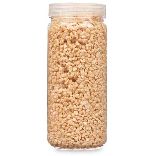 Deko-Steine Gift Decor Senf 2 - 5 mm 700 g 6,5 x 15,5 x 6,5 cm 6,2 x 15,3 x 6,2 cm (12 Stück)