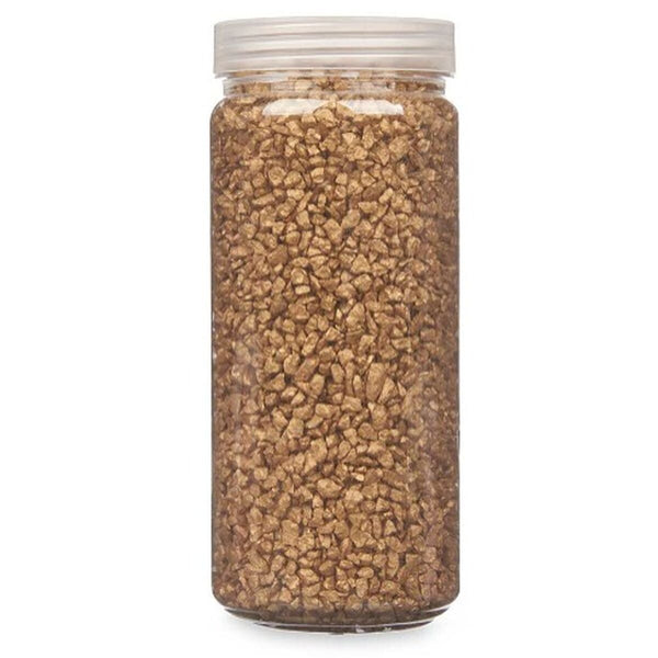 Deko-Steine Gift Decor Gold 2 - 5 mm 700 g 6,5 x 15,5 x 6,5 cm 6,2 x 15,3 x 6,2 cm 6,5 x 15,8 x 6,5 cm (12 Stück)