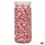 Deko-Steine Gift Decor 2344HFP-1C72 2344HFP-1C72 Rot 10 - 20 mm 700 g 6,2 x 15,3 x 6,2 cm 6,5 x 15,8 x 6,5 cm (12 Stück)
