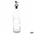 Ölfläschchen Vivalto YHP-SZ57A/TH12 Durchsichtig Glas Mit Relief 500 ml (24 Stück)