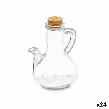 Ölfläschchen Vivalto YHP-027/BHA1 YHP-027/BHA1 Durchsichtig Kork Glas 290 ml 12 x 14,5 x 9,5 cm (24 Stück)