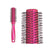 Runde Bürste Berilo 354 Pink Silikon Kunststoff (12 Stück)