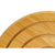 Untersetzer Kinvara natürlich Bambus rund 19 x 1 x 19 cm (24 Stück)