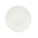 Flacher Teller Vivalto LXP-95 Weiß Opalglas 24 x 2 x 24 cm (24 Stück)
