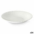 Suppenteller Vivalto LSP-85 Weiß Opalglas 21,5 x 3 x 21,5 cm (24 Stück)