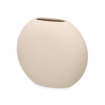 Vase Gift Decor Beige aus Keramik kreisförmig 29 x 26 x 11 cm (4 Stück)