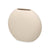 Vase Gift Decor Beige aus Keramik kreisförmig 29 x 26 x 11 cm (4 Stück)