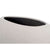 Vase Gift Decor Grau aus Keramik kreisförmig 36 x 34 x 16 cm (2 Stück)