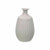 Vase Gift Decor Grau aus Keramik Streifen 19 x 31 x 19 cm (4 Stück)