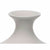 Vase Gift Decor Grau aus Keramik Streifen 19 x 31 x 19 cm (4 Stück)