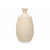 Vase Gift Decor Beige aus Keramik Streifen 21 x 39 x 21 cm (2 Stück)