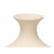 Vase Gift Decor Beige aus Keramik Streifen 21 x 39 x 21 cm (2 Stück)