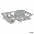 Abtropfsieb für die Spüle Kinvara Silberfarben 40 x 8 x 29,5 cm (24 Stück)
